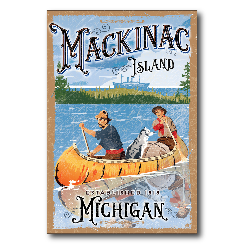 Mackinac Canoe