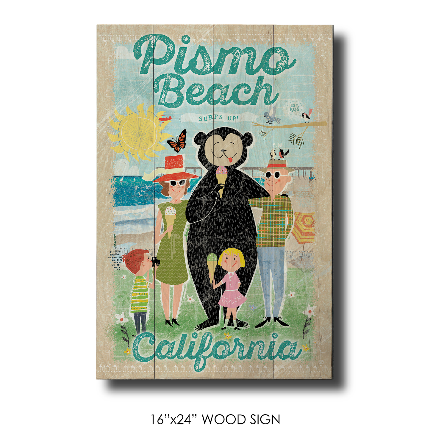 Pismo Beach Cream Family