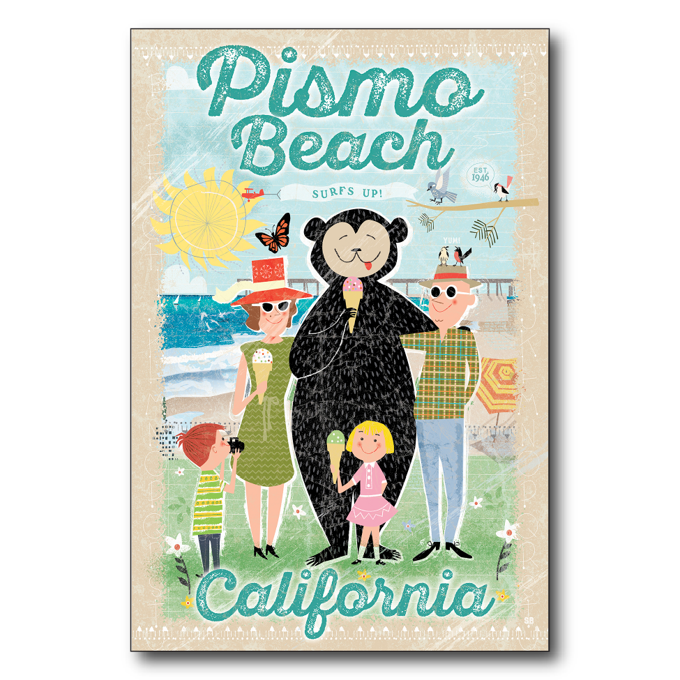 Pismo Beach Cream Family