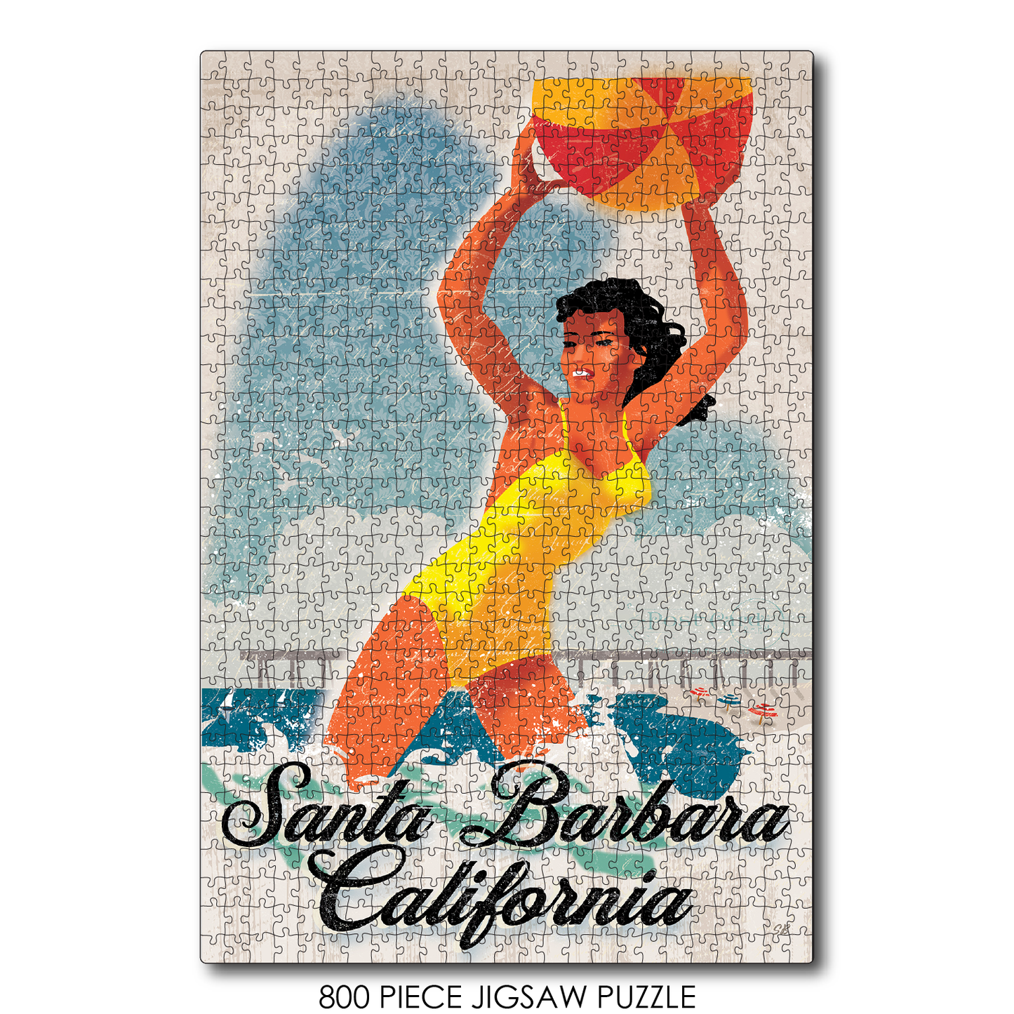 Santa Barbara Beach Girl