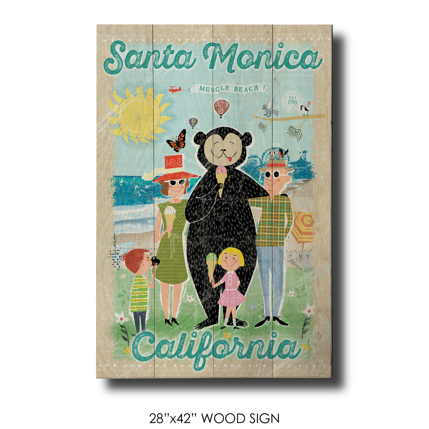 Santa Monica Cream Family