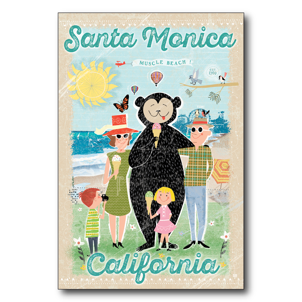 Santa Monica Cream Family