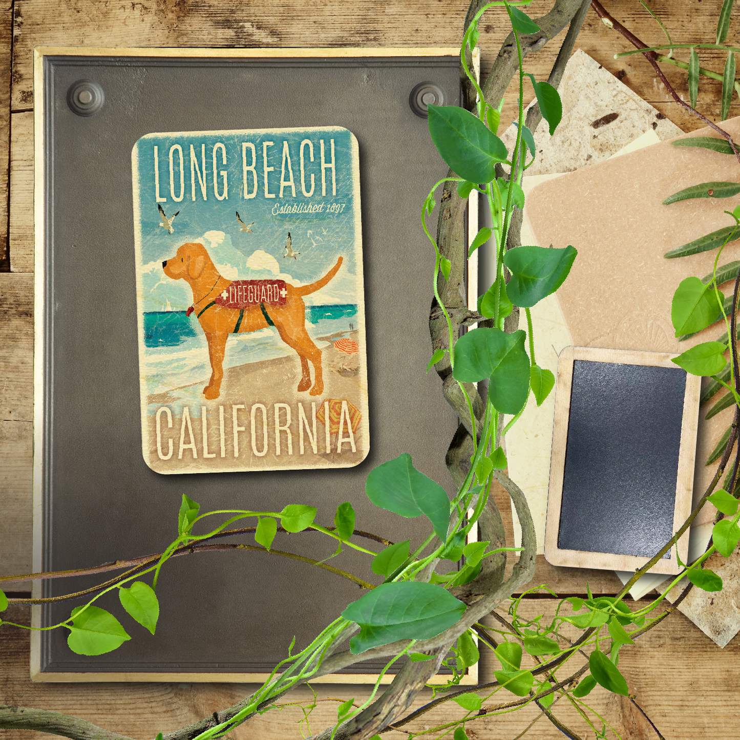 Long Beach Lifeguard Dog