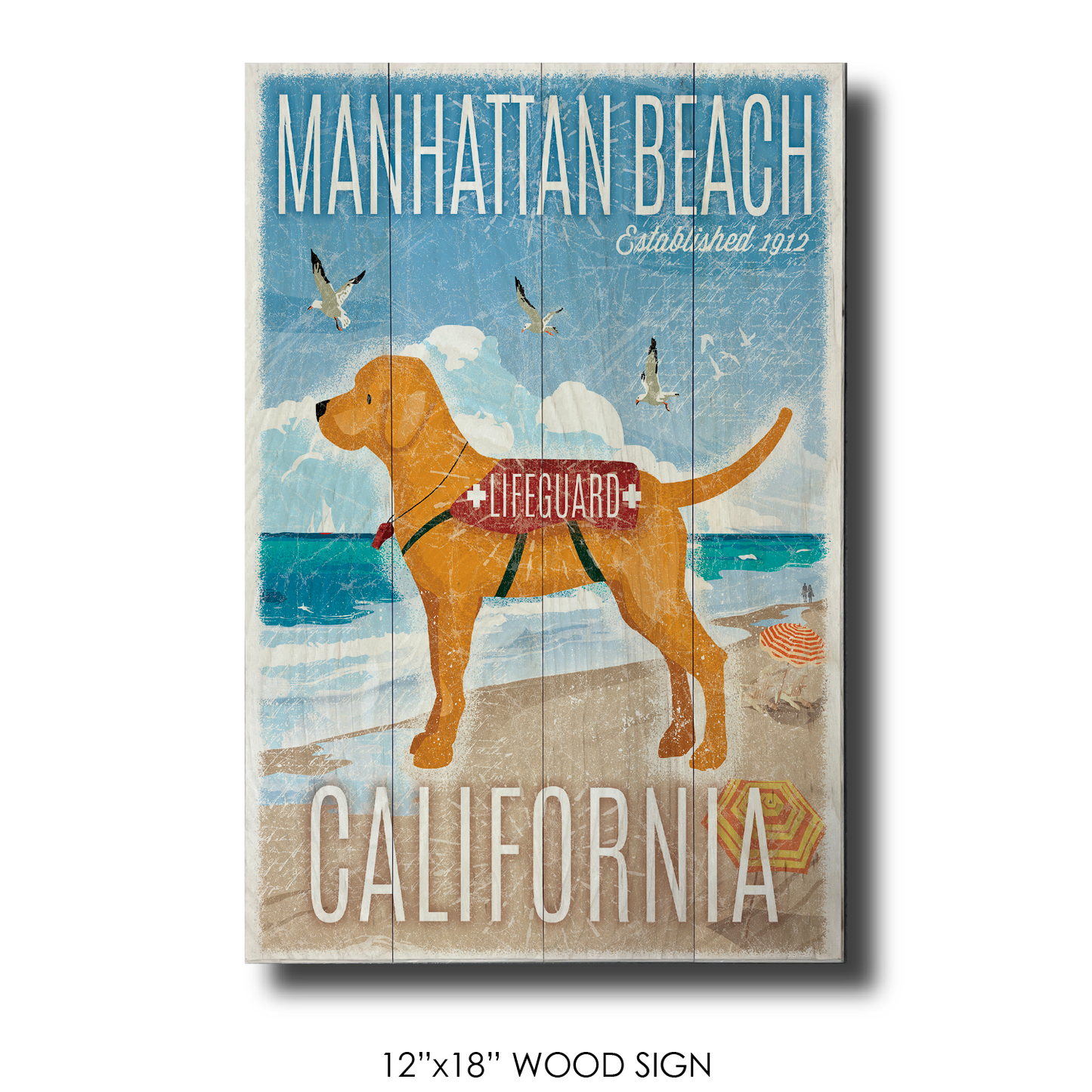 Manhattan Beach Lifeguard Dog