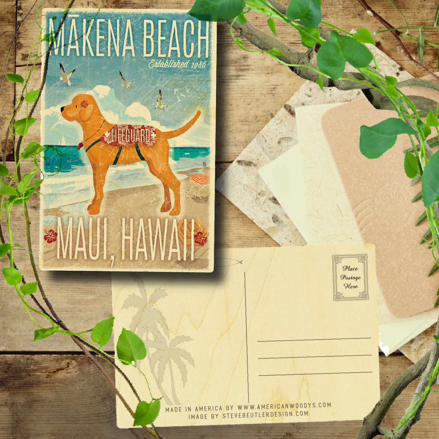 Maui Makena Lifeguard Dog