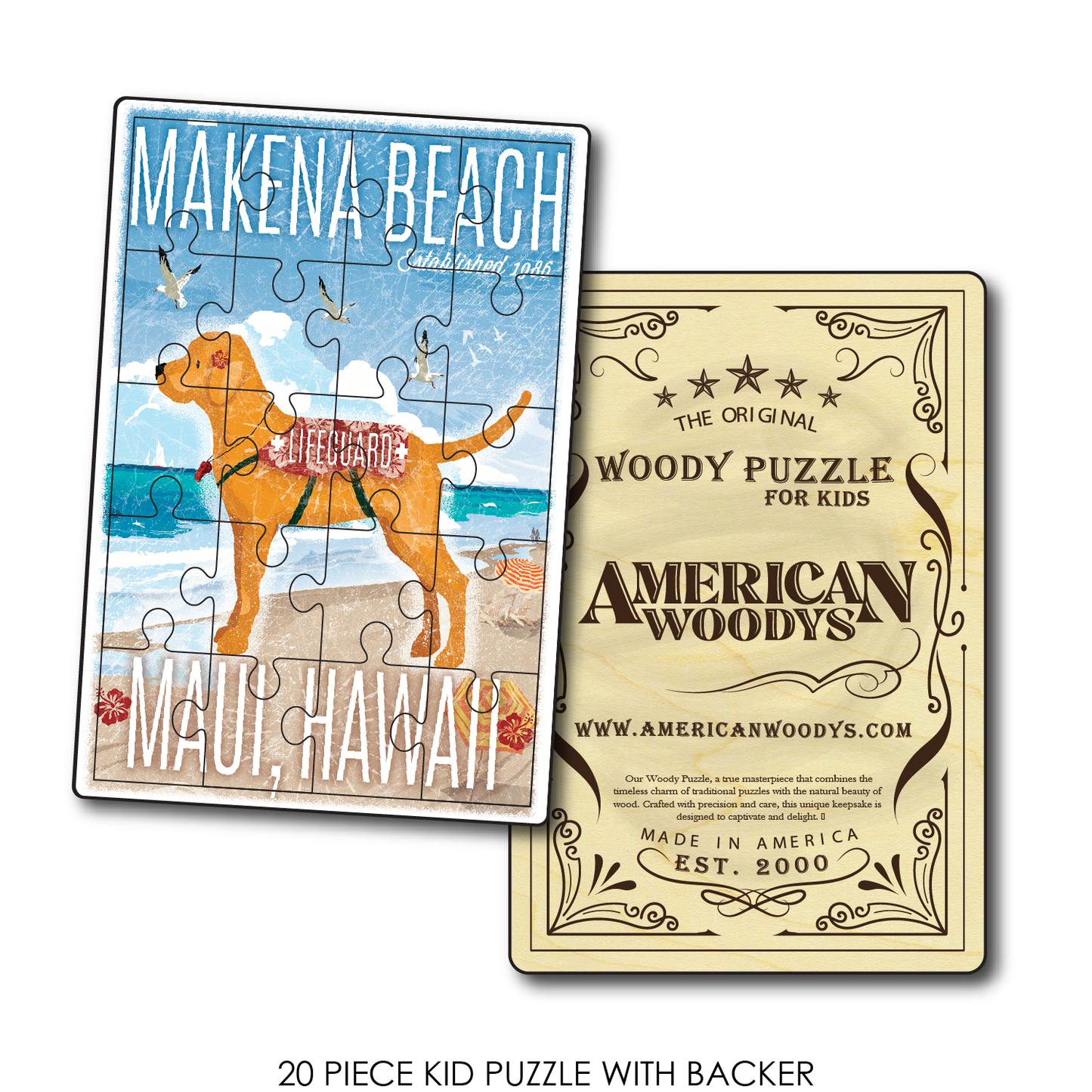 Maui Makena Lifeguard Dog