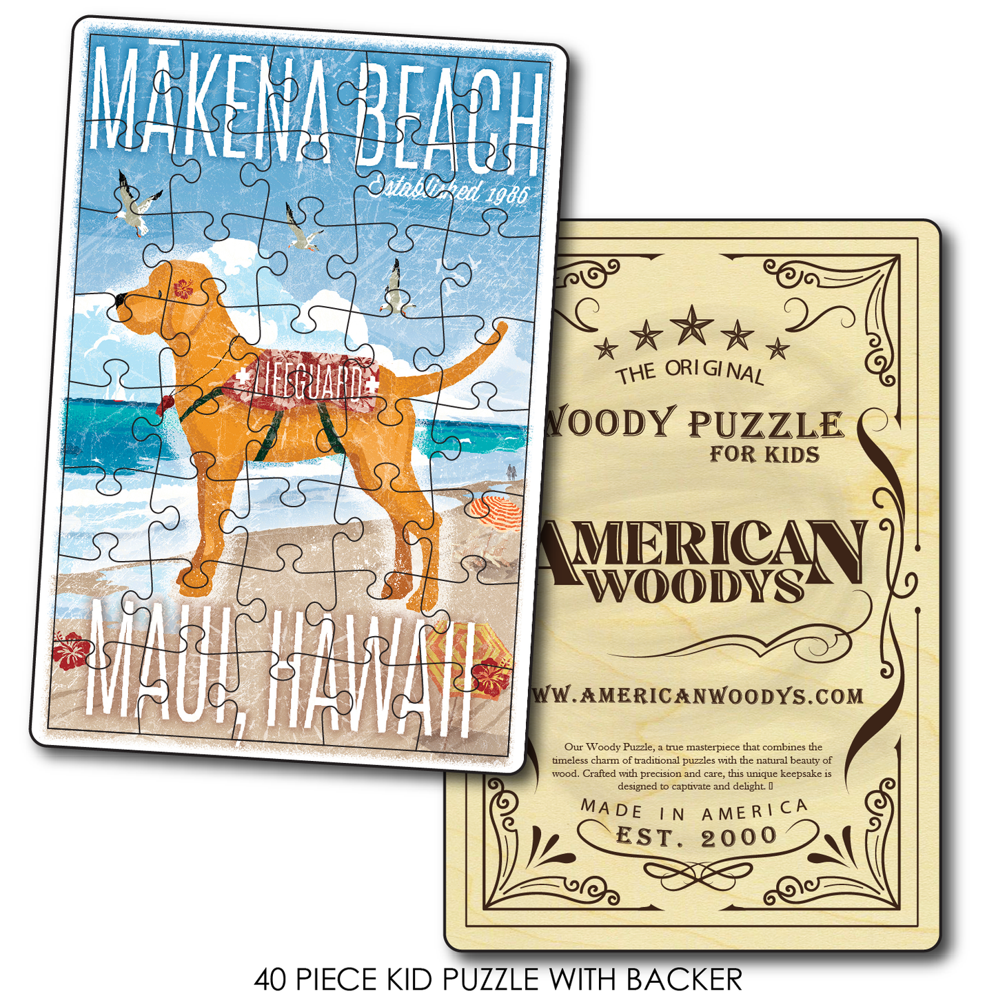 Maui Makena Lifeguard Dog