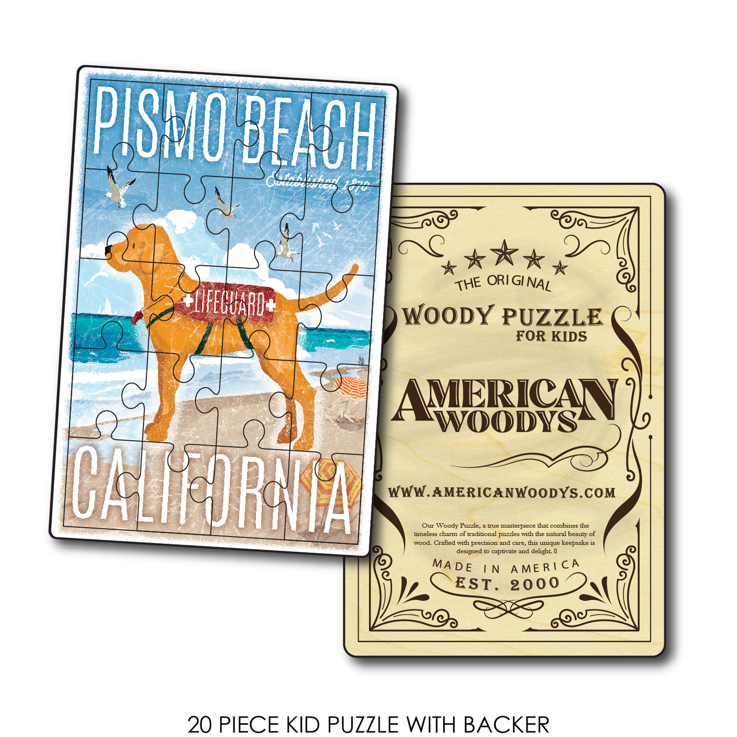 Pismo Beach Lifeguard Dog