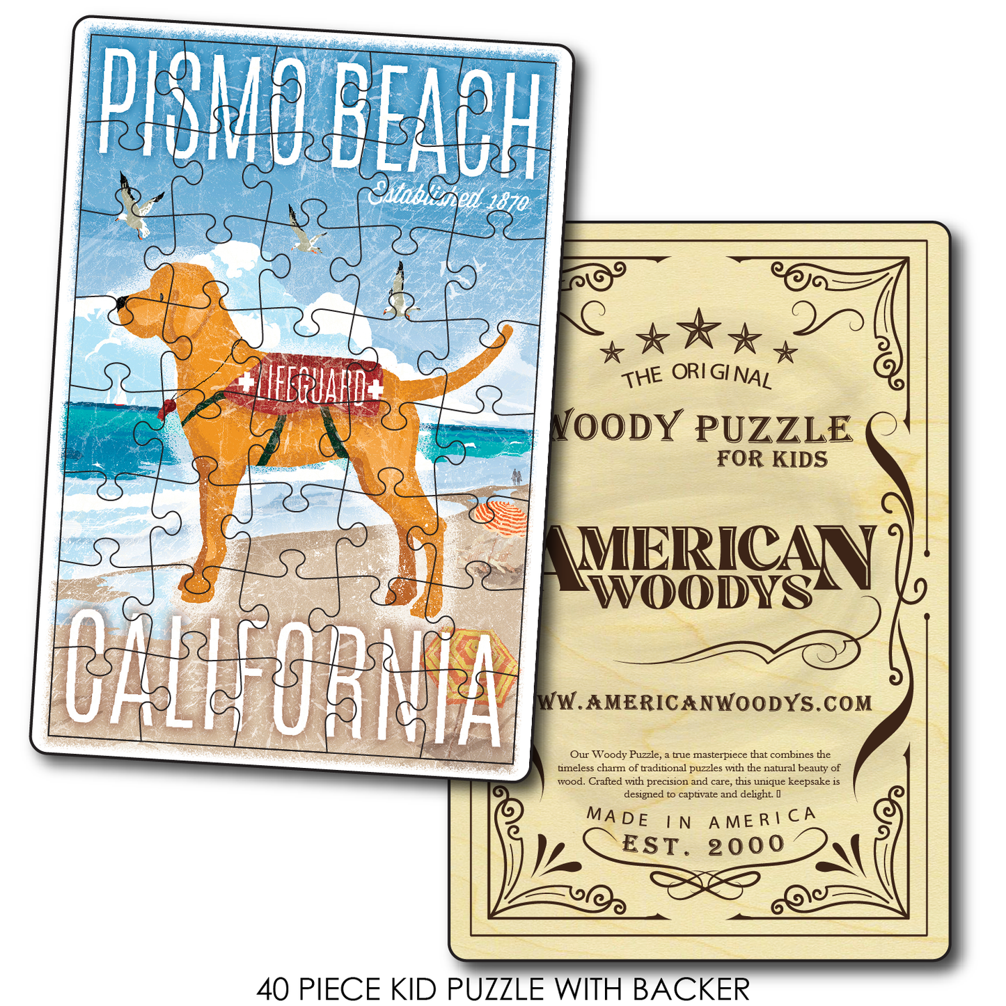 Pismo Beach Lifeguard Dog