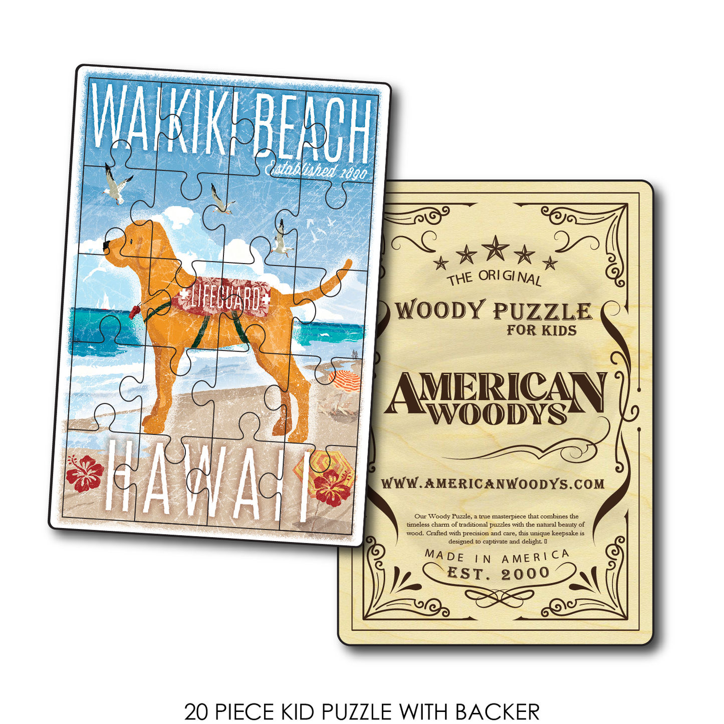 Waikiki Beach Lifeguard Dog
