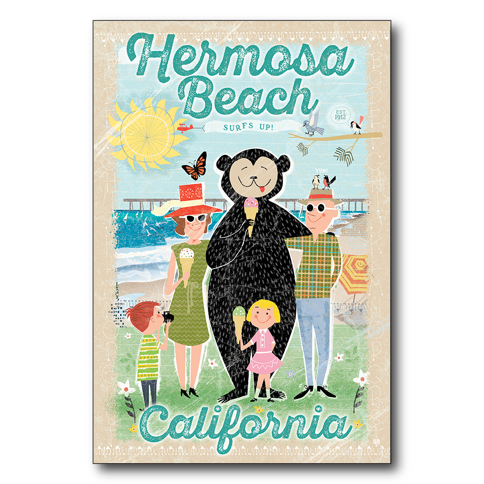Hermosa Beach Cream Family