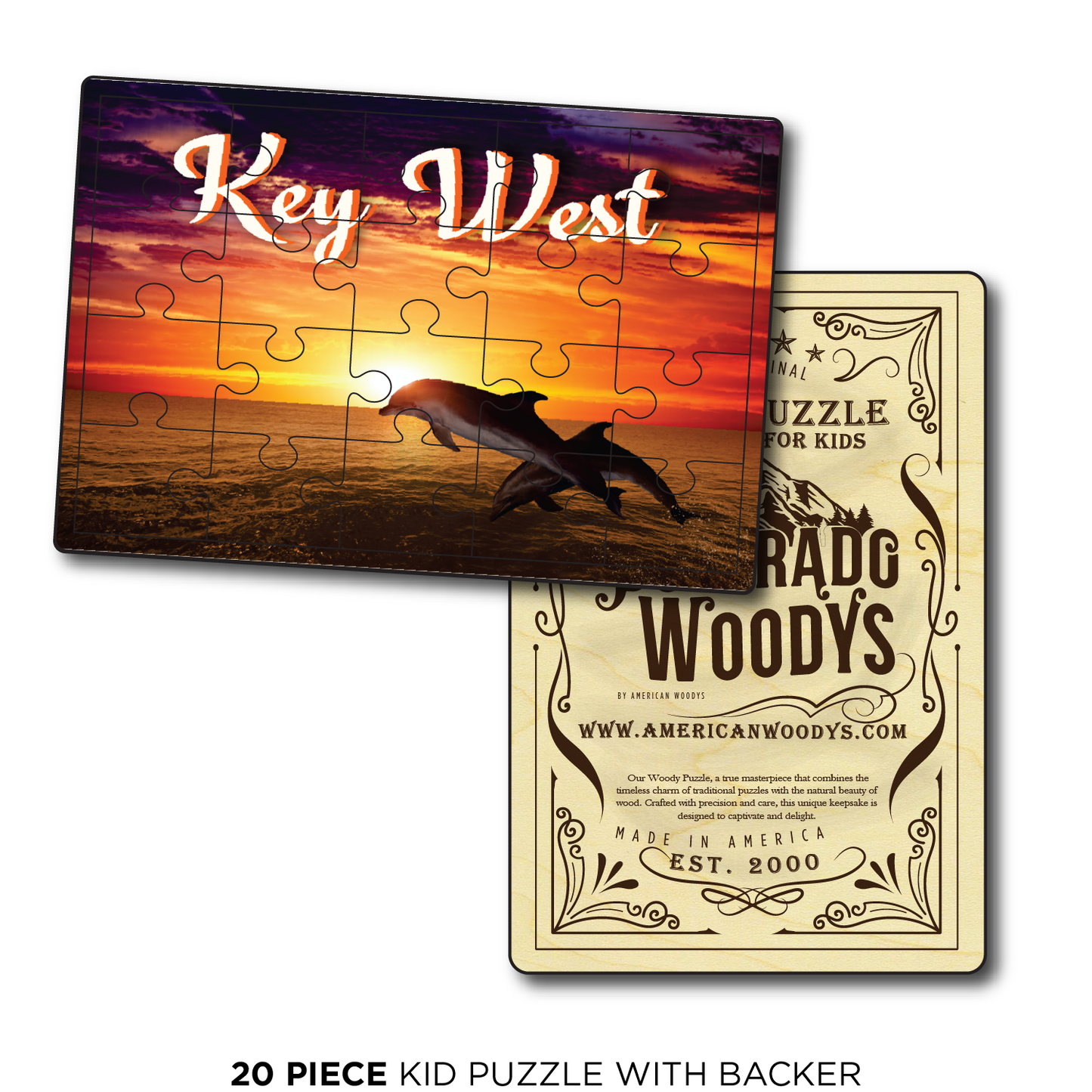 Key West Dolphin Sunset