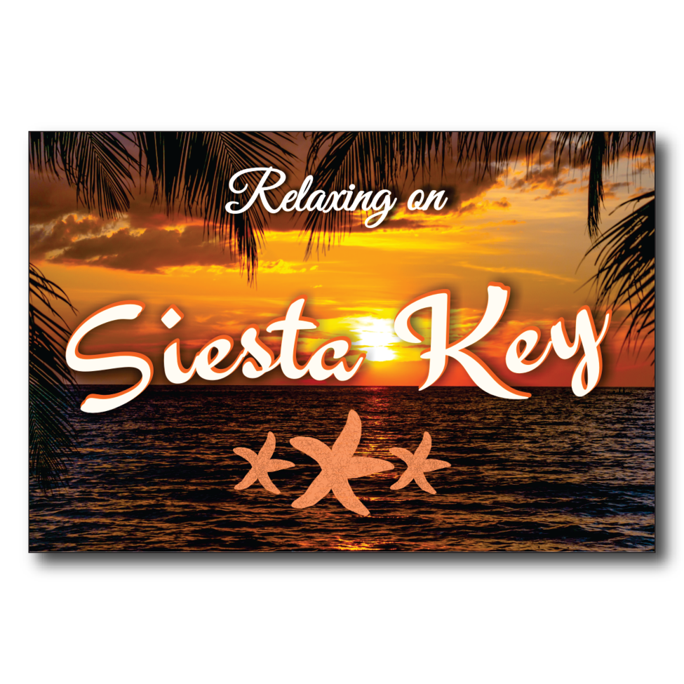 Siesta Key Starfish Sunset