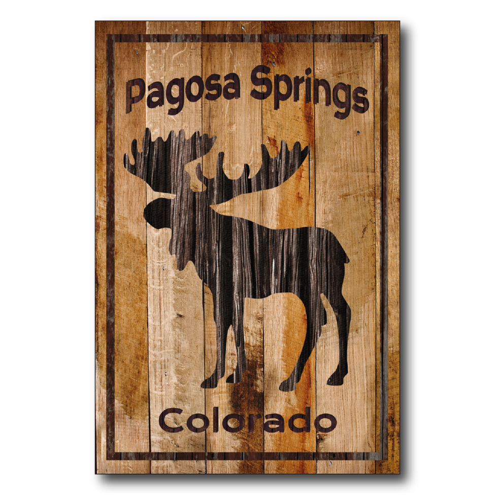 Pagosa Springs Standing Moose