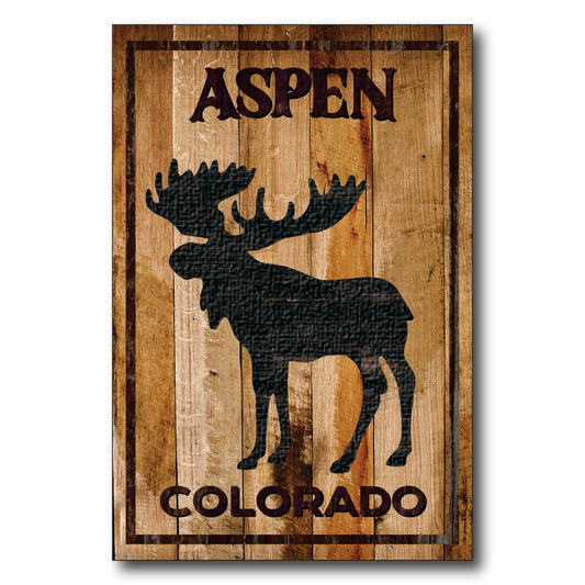 Aspen Standing Moose