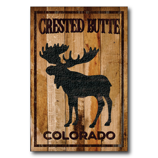 Crested Butte Standing Moose