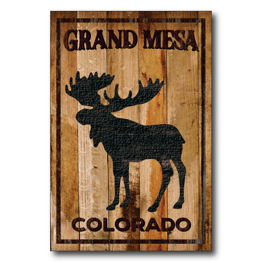 Grand Mesa Standing Moose