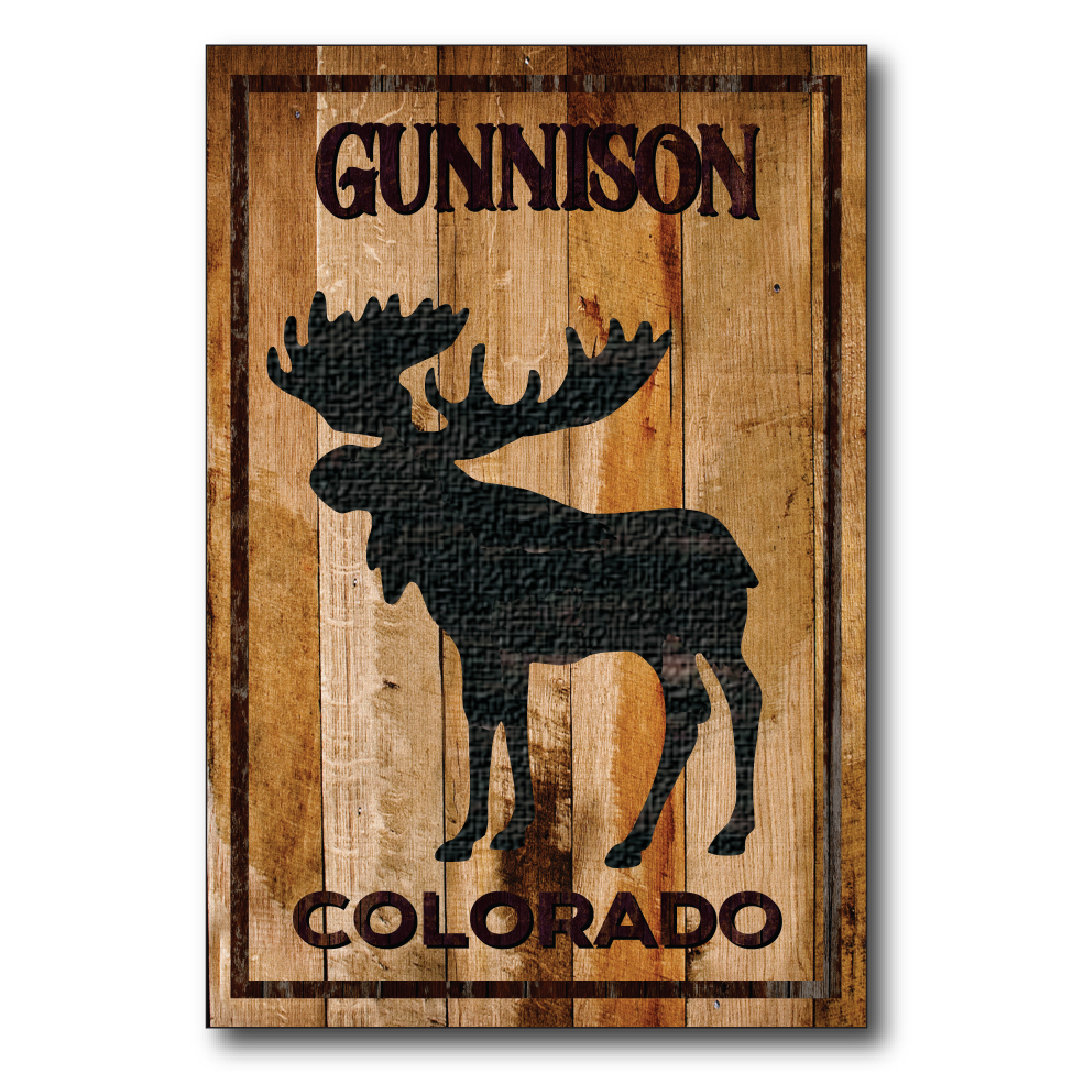 Gunnison Standing Moose