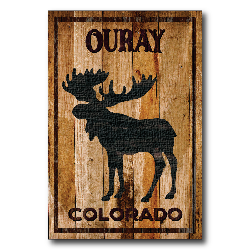 Ouray Standing Moose