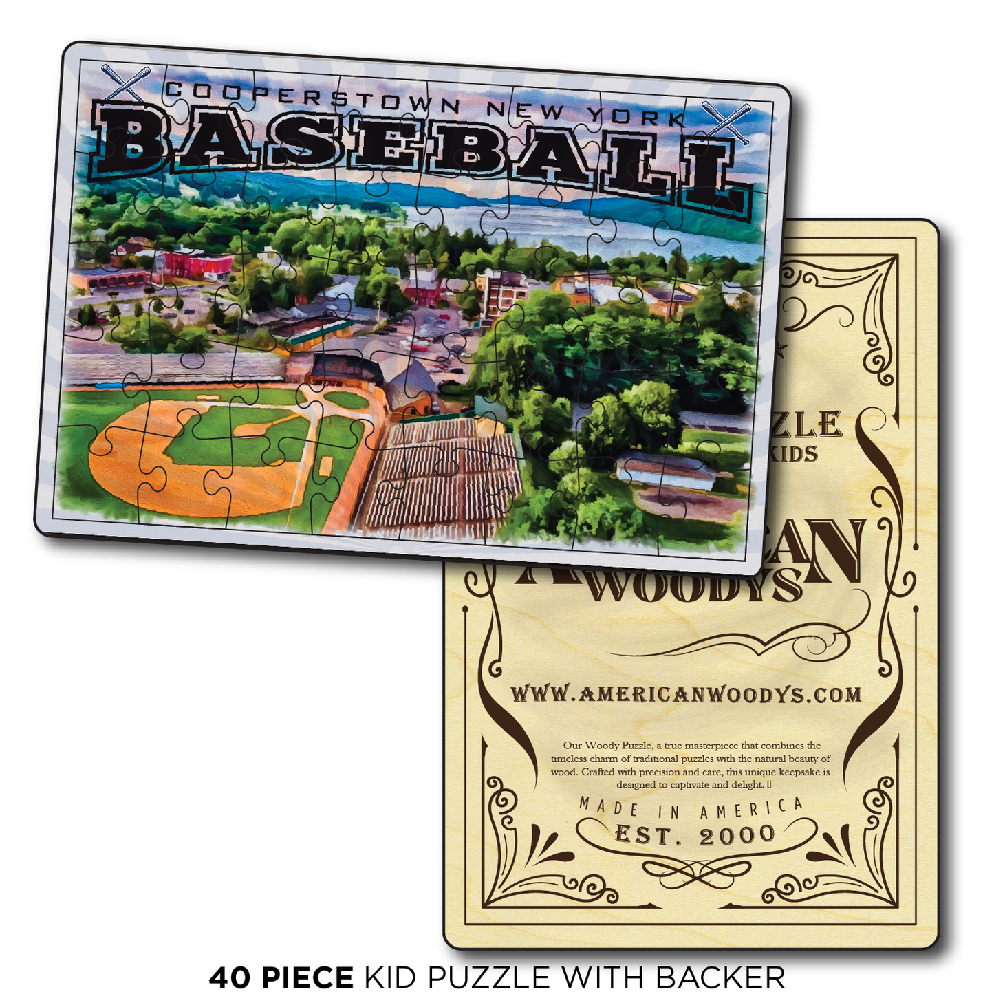 Cooperstown NY Baseball Field