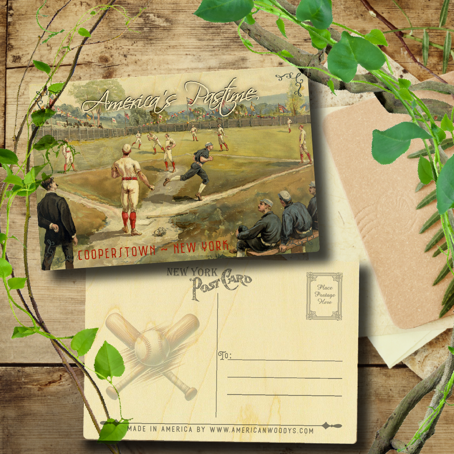 Vintage Baseball Game