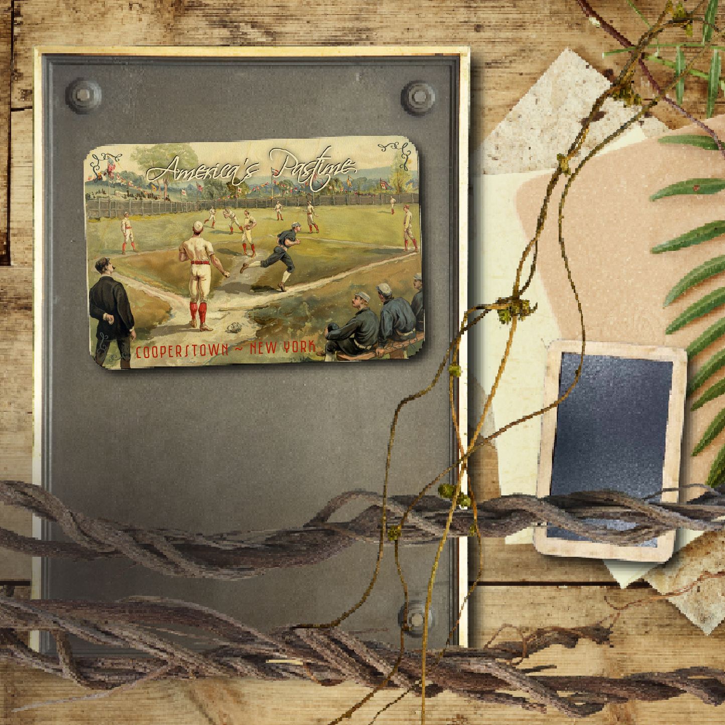 Vintage Baseball Game