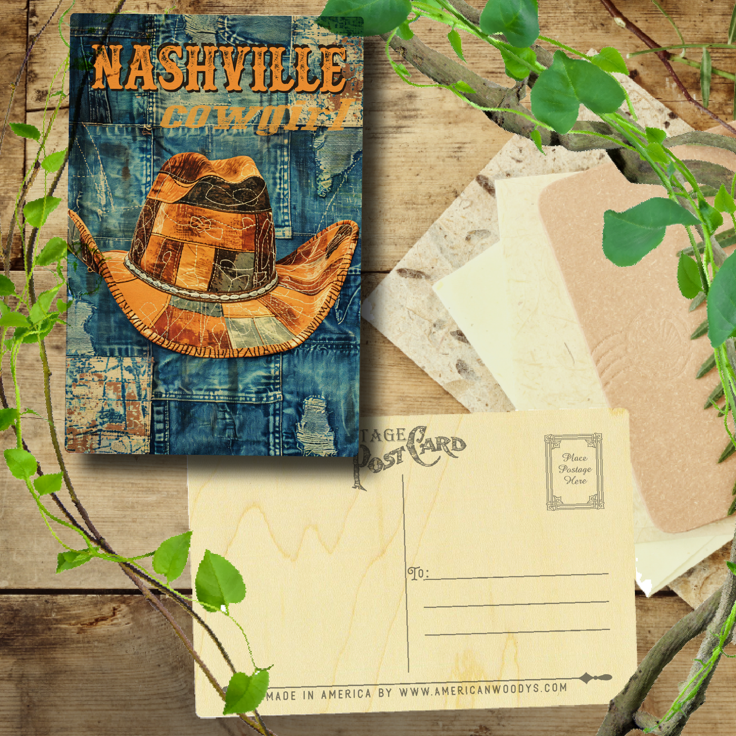 Nashville Demin Cowgirl Hat