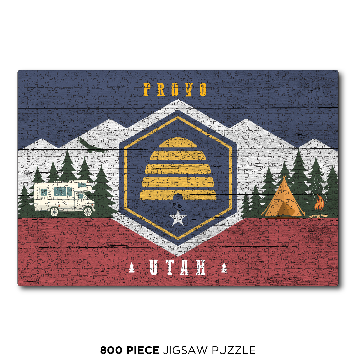Utah Camping Flag Provo