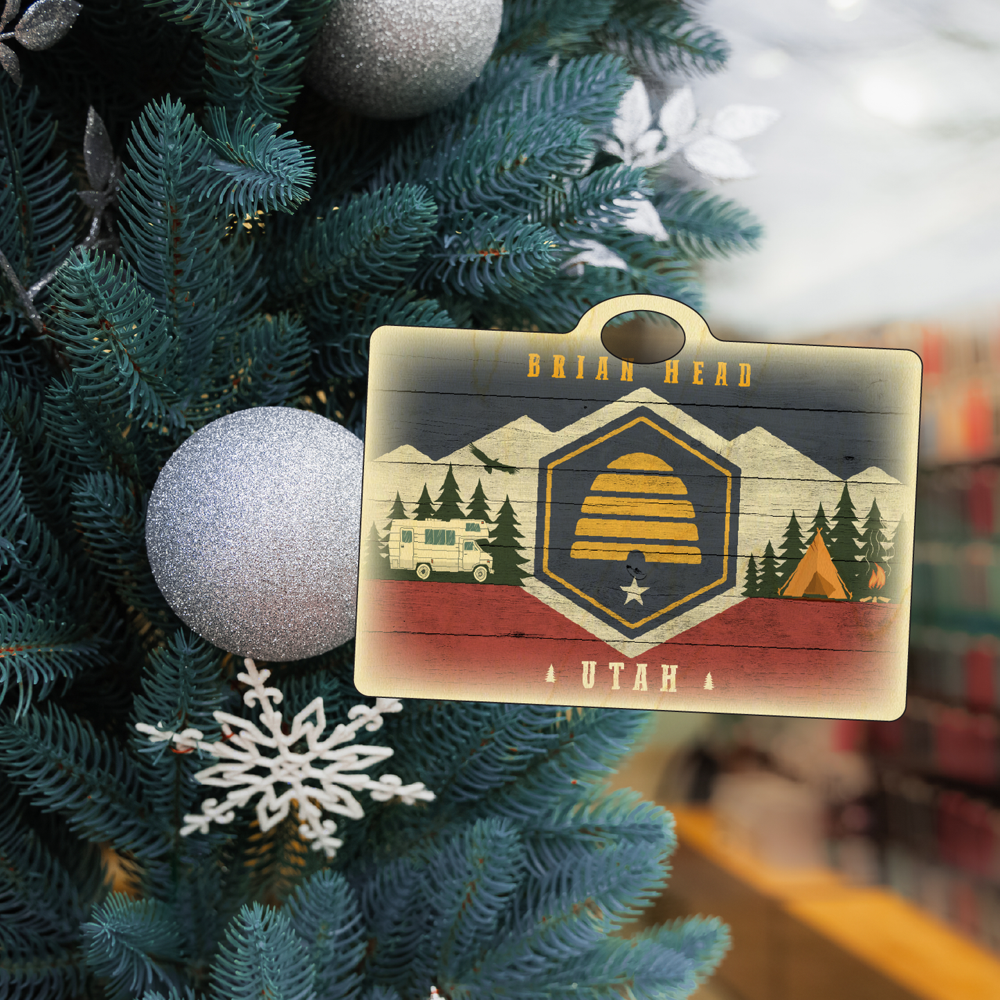 Utah Camping Flag Brian Head