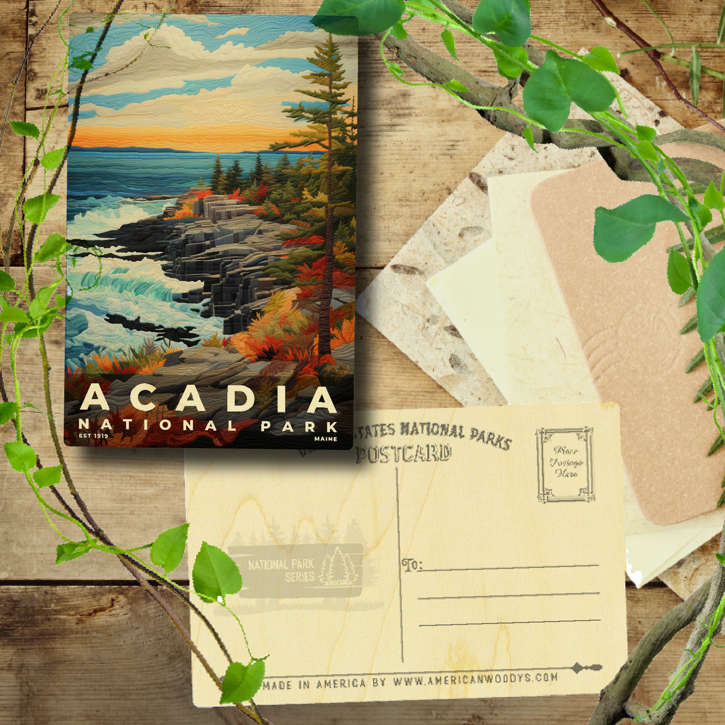 Acadia National Park - Quilted