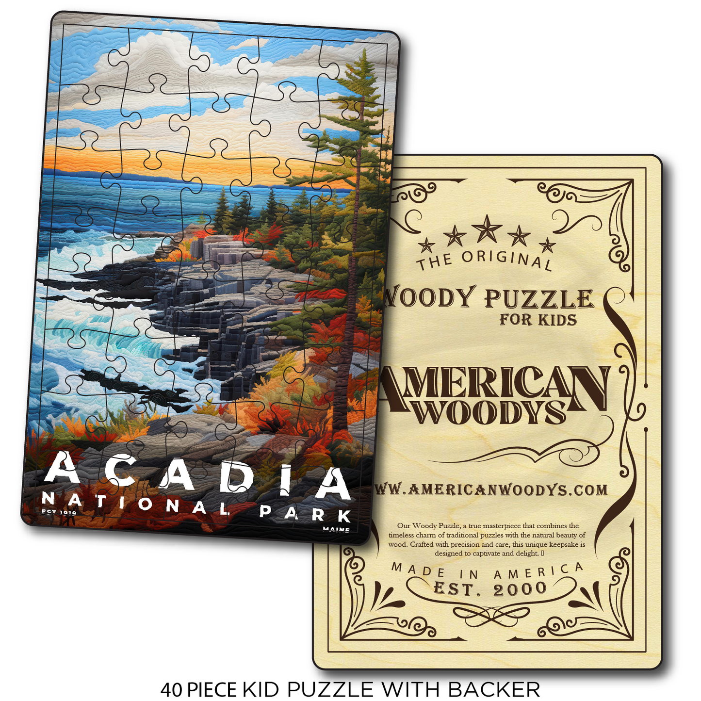 Acadia National Park - Quilted