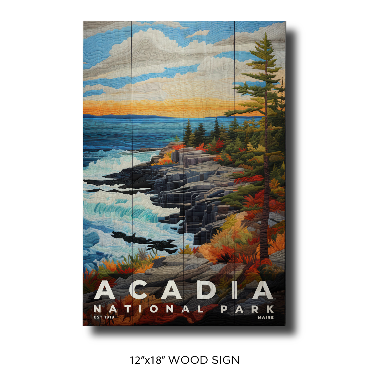 Acadia National Park - Quilted