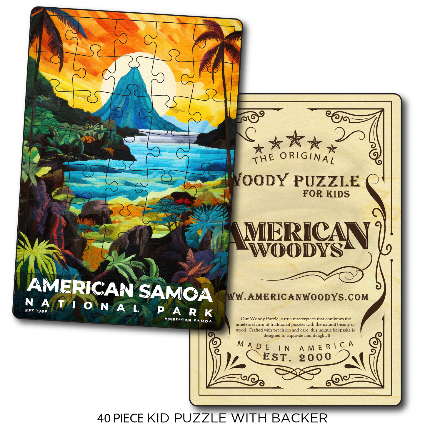 American Samoa National Park - Quilted