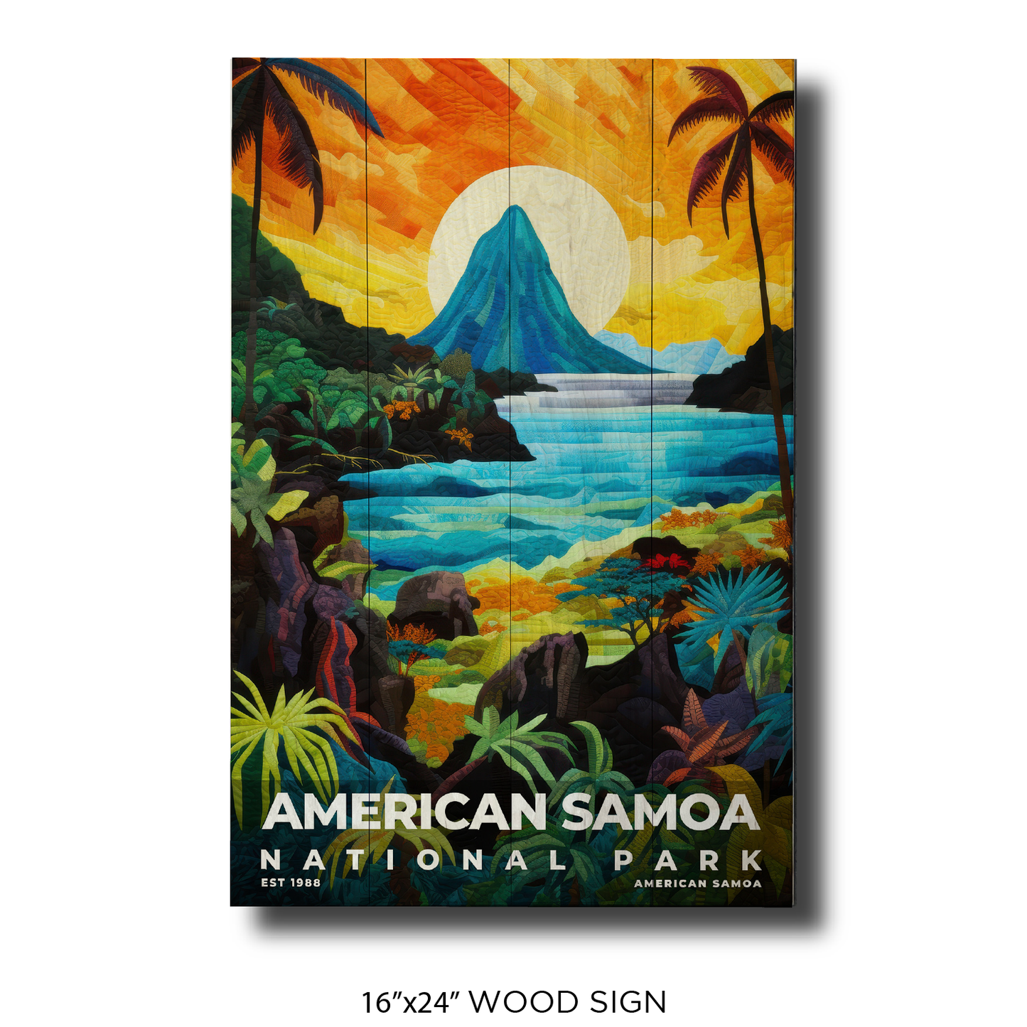 American Samoa National Park - Quilted