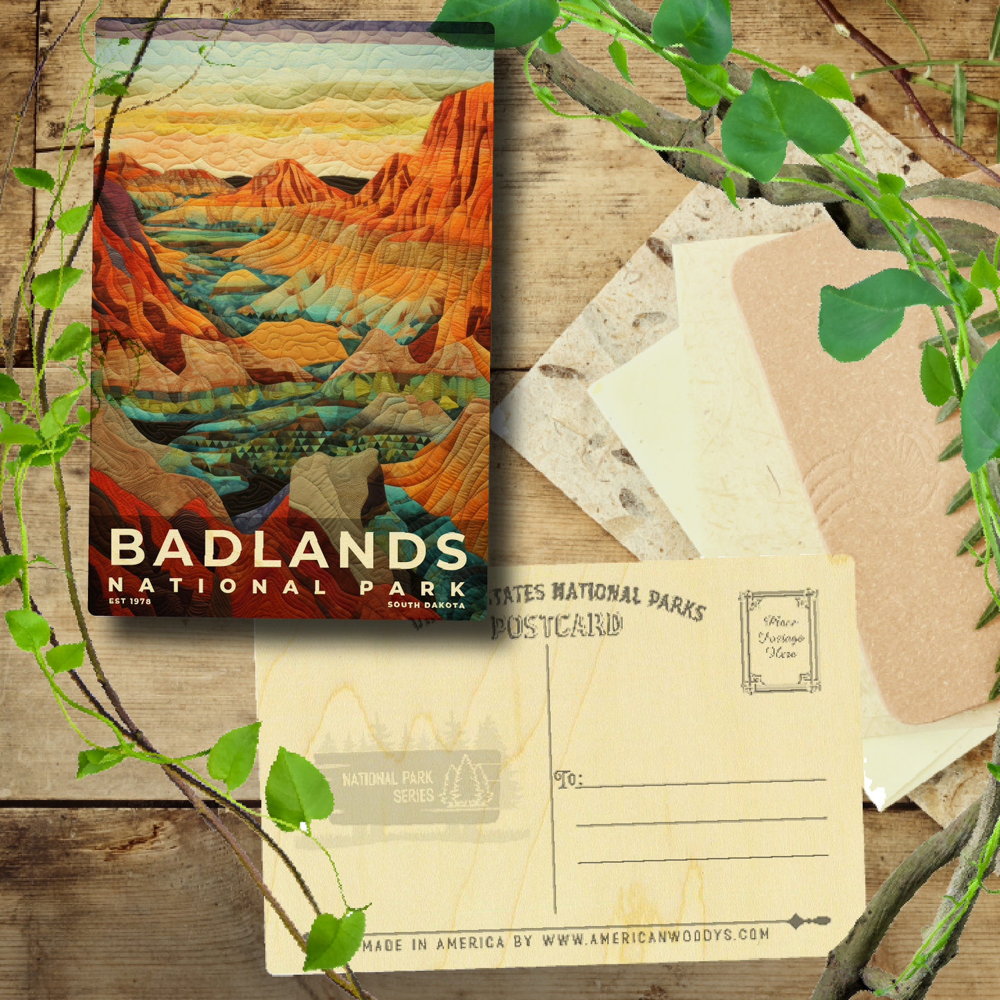 Badlands National Park - Quilted