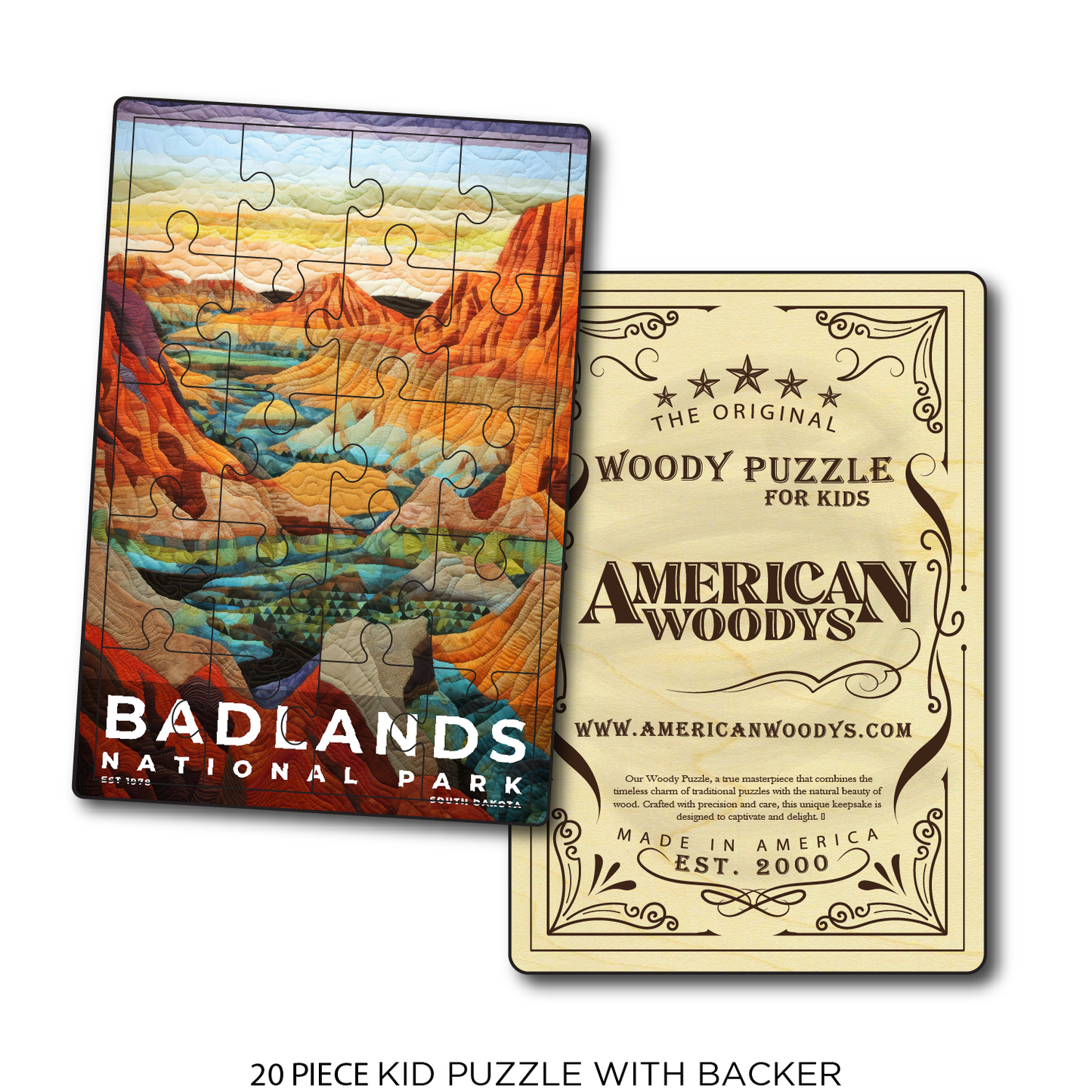 Badlands National Park - Quilted