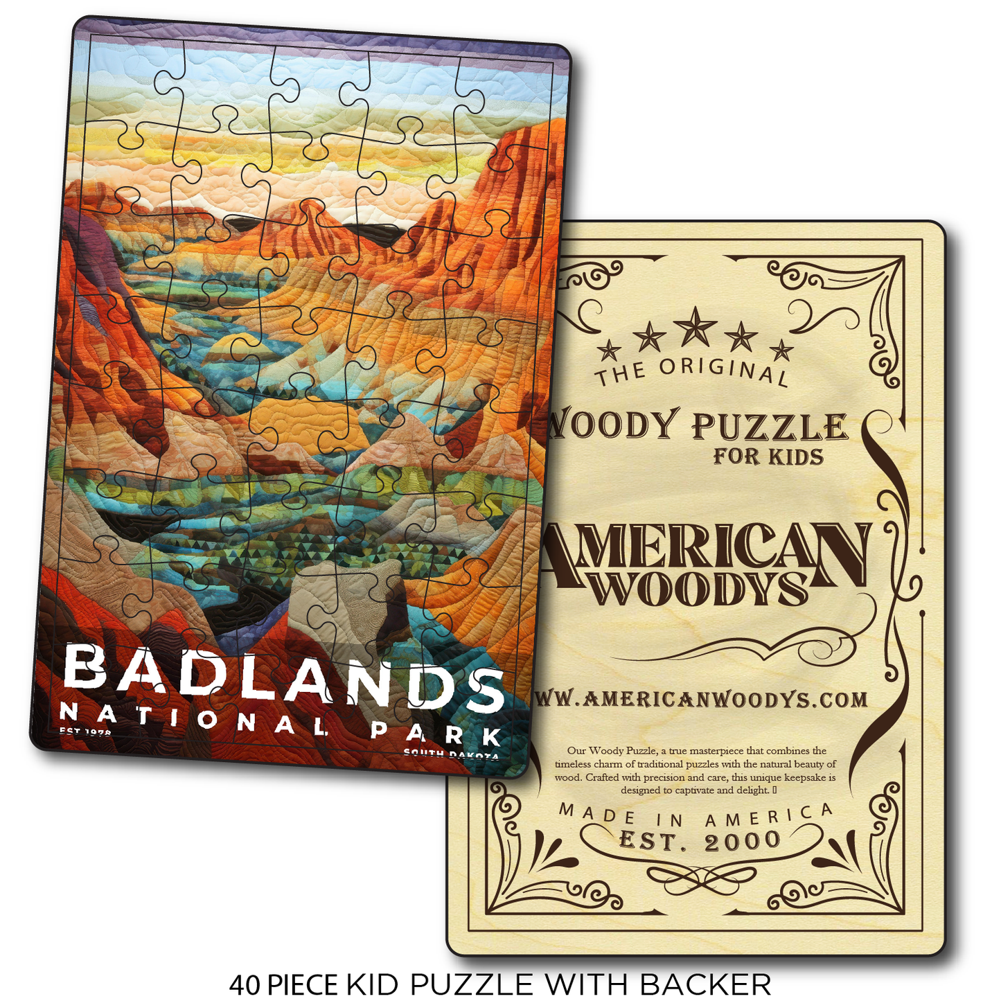 Badlands National Park - Quilted