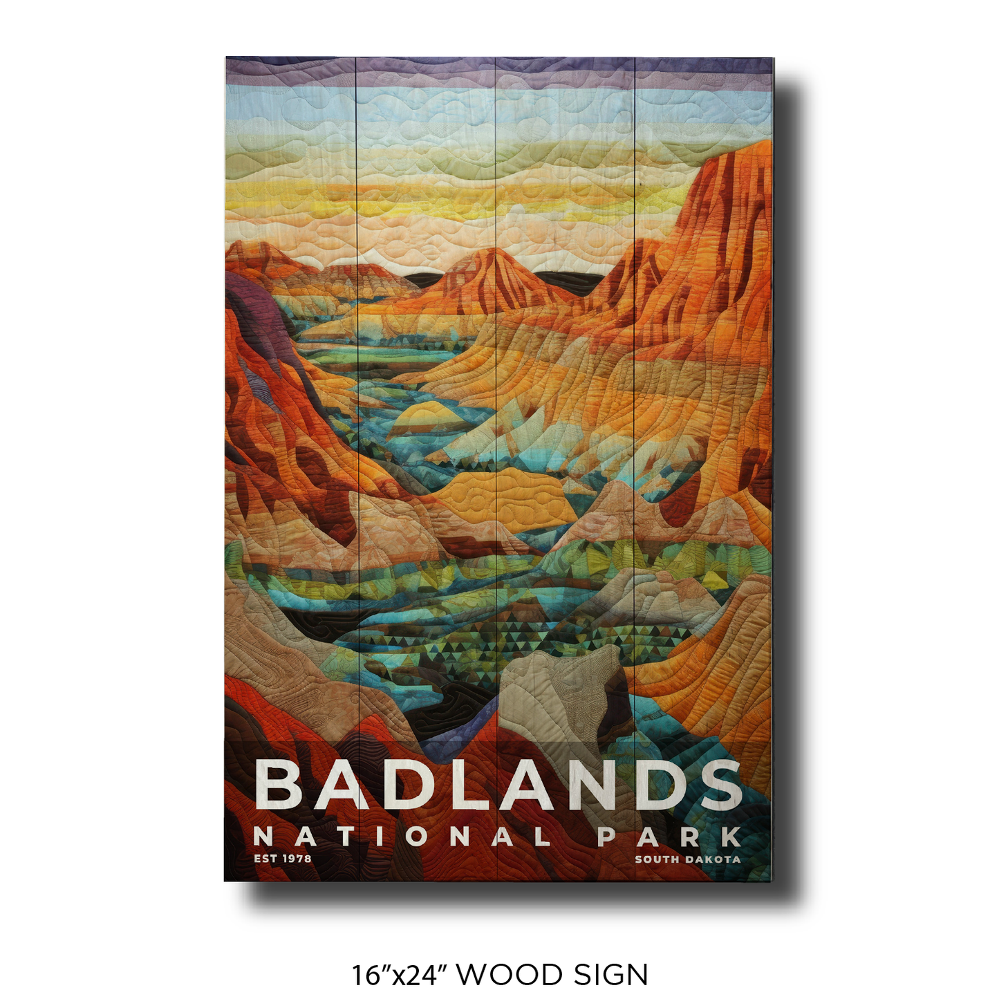 Badlands National Park - Quilted
