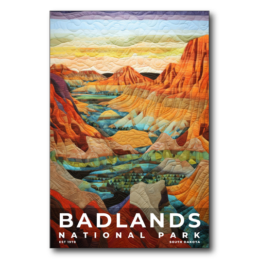 Badlands National Park - Quilted