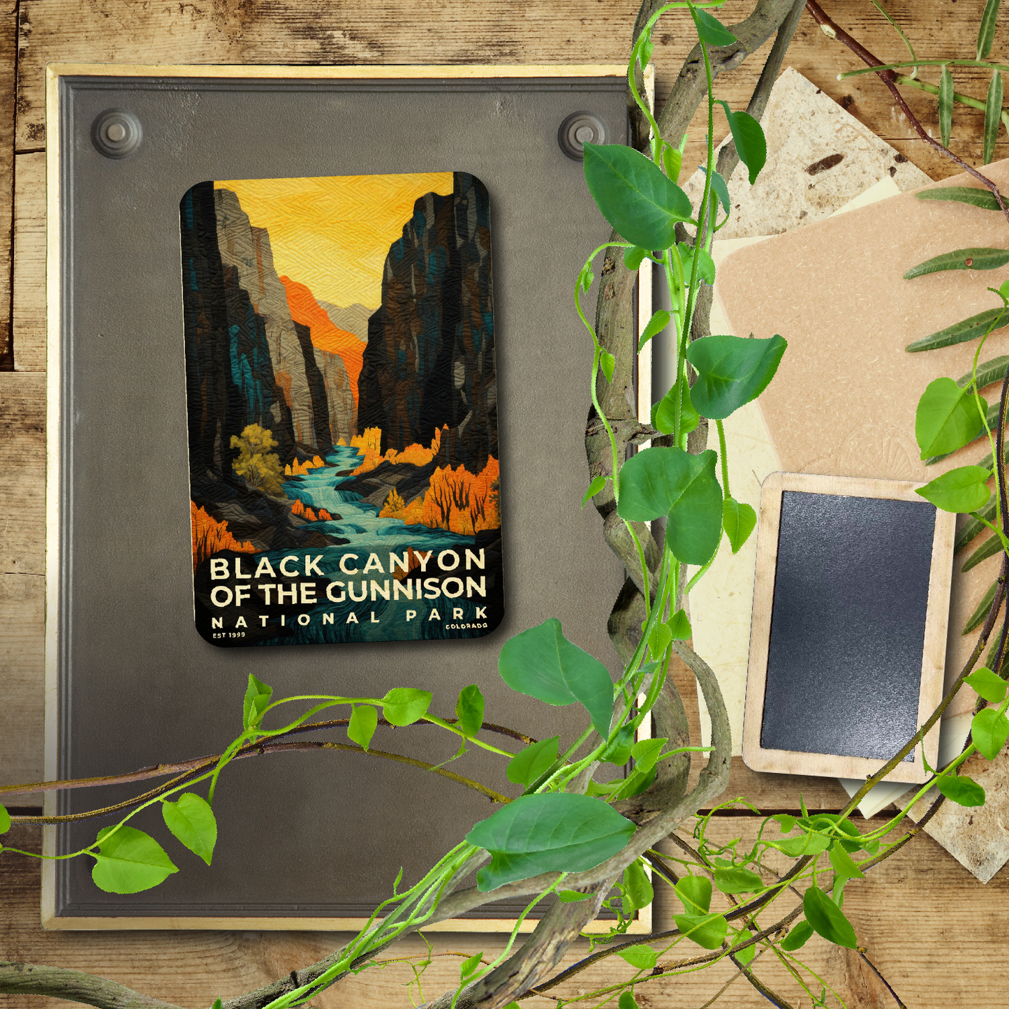 Black Canyon of the Gunnison National Park - Quilted