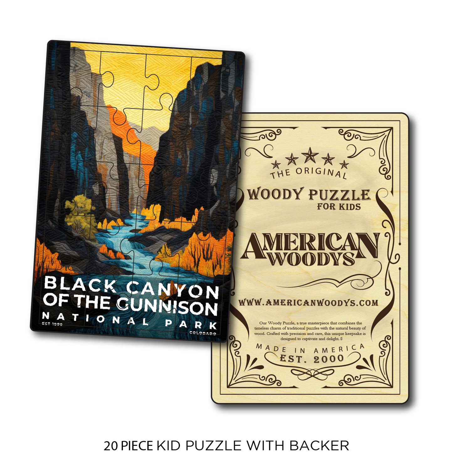 Black Canyon of the Gunnison National Park - Quilted