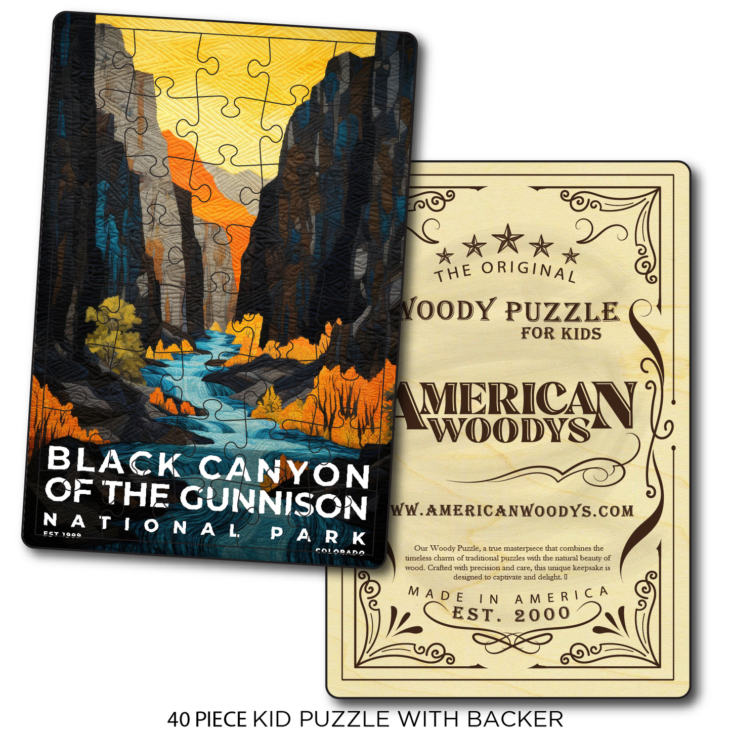 Black Canyon of the Gunnison National Park - Quilted