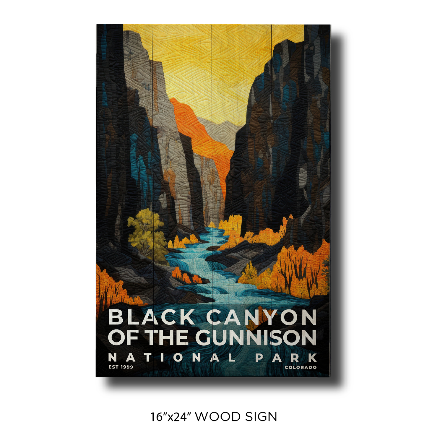 Black Canyon of the Gunnison National Park - Quilted