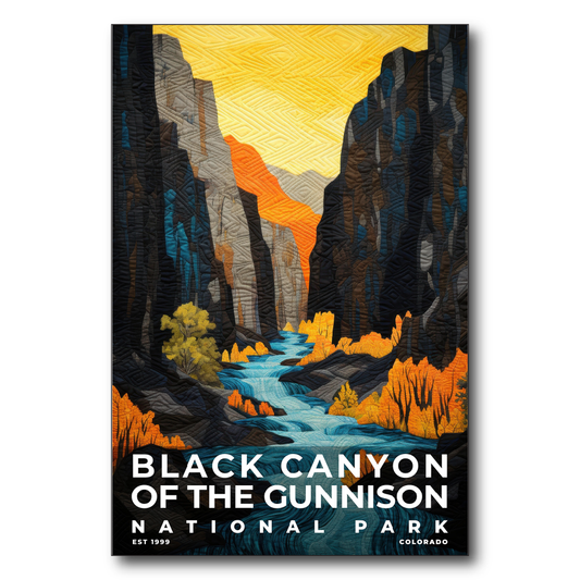 Black Canyon of the Gunnison National Park - Quilted