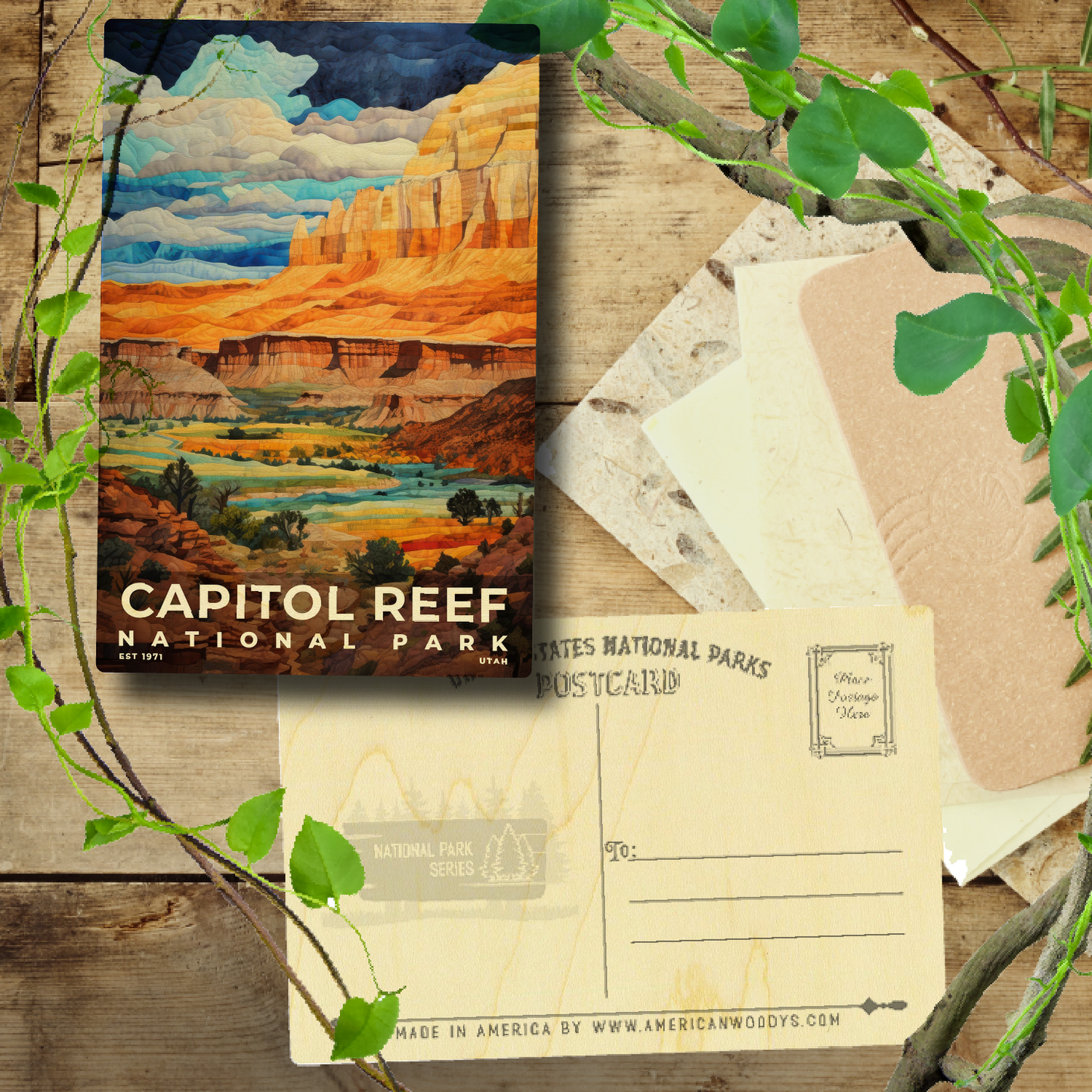 Capitol Reef National Park - Quilted