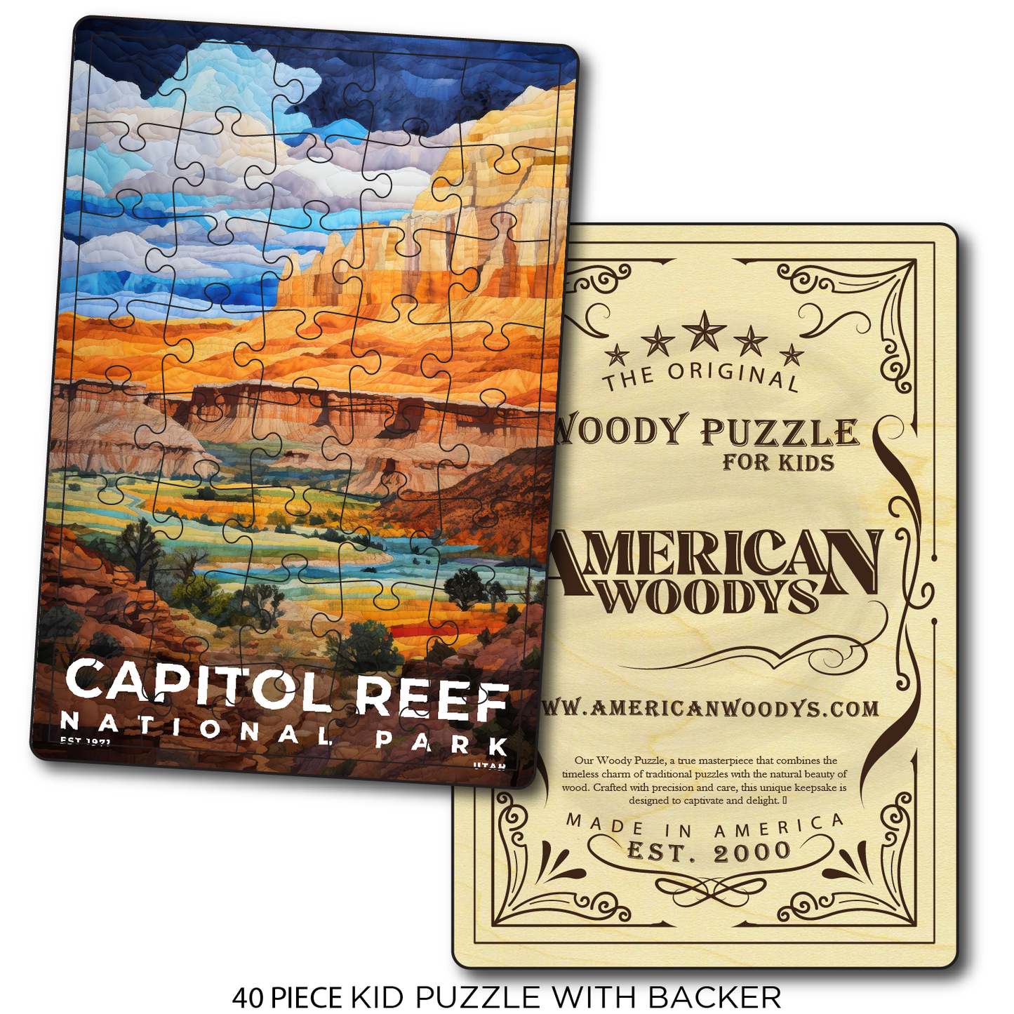 Capitol Reef National Park - Quilted