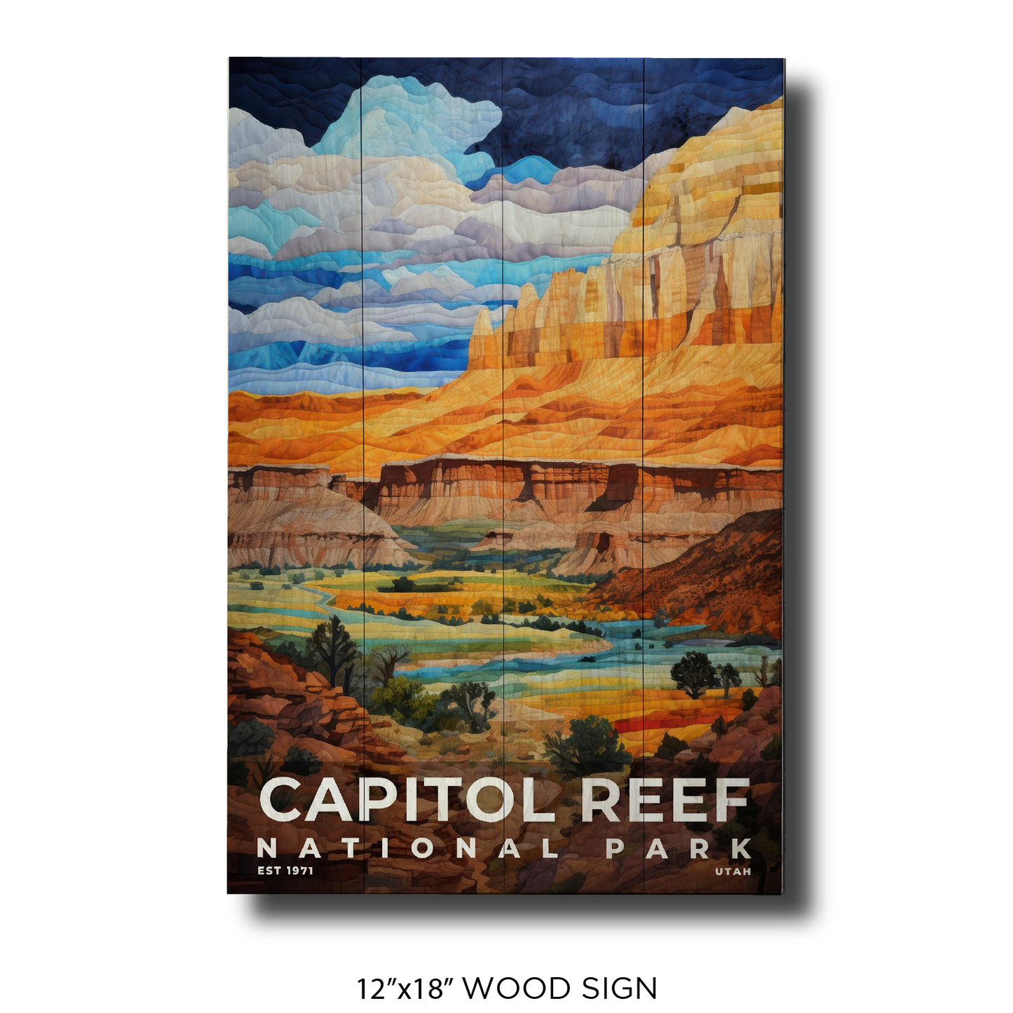 Capitol Reef National Park - Quilted