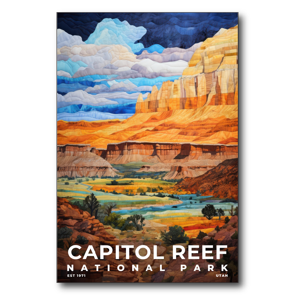 Capitol Reef National Park - Quilted