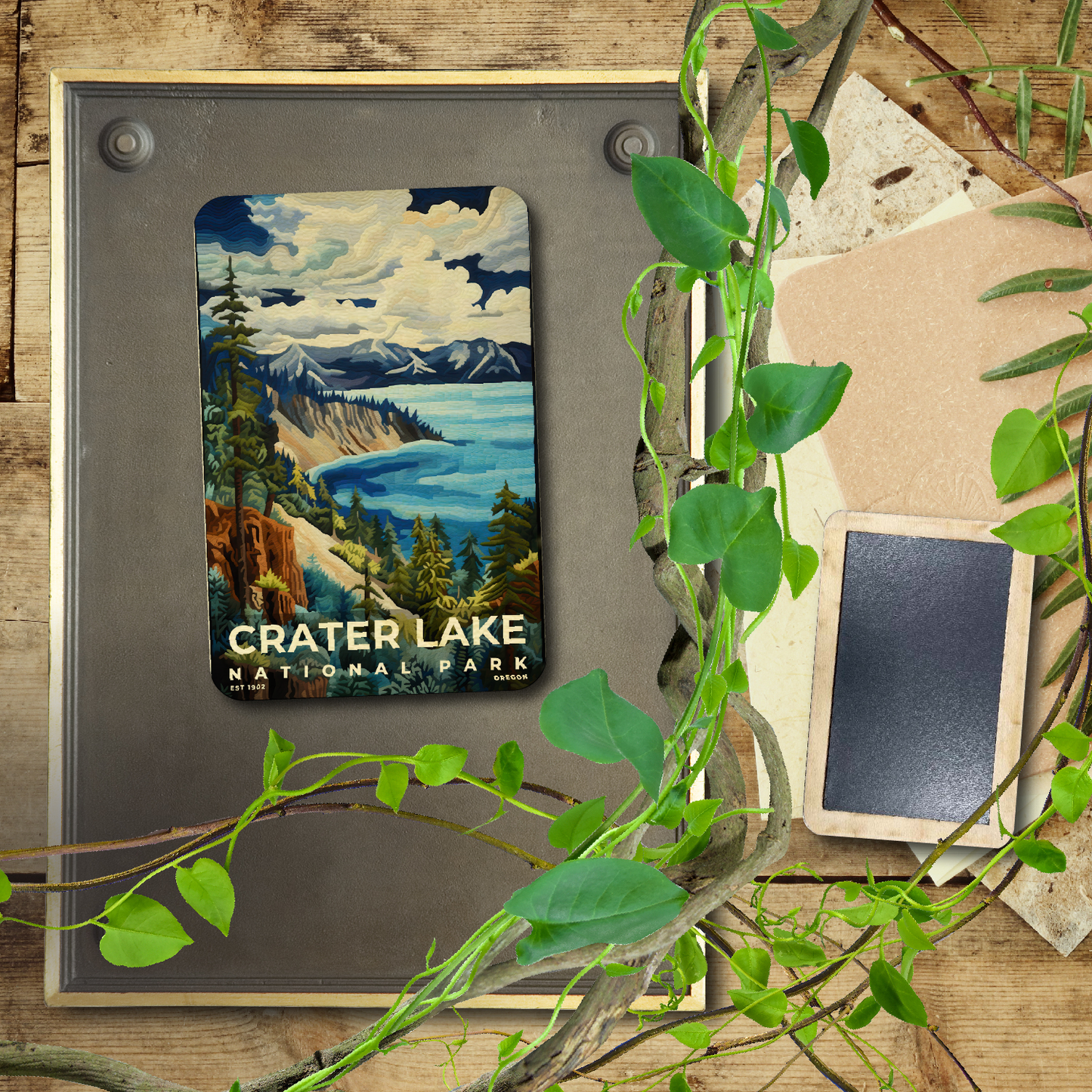 Crater Lake National Park - Quilted