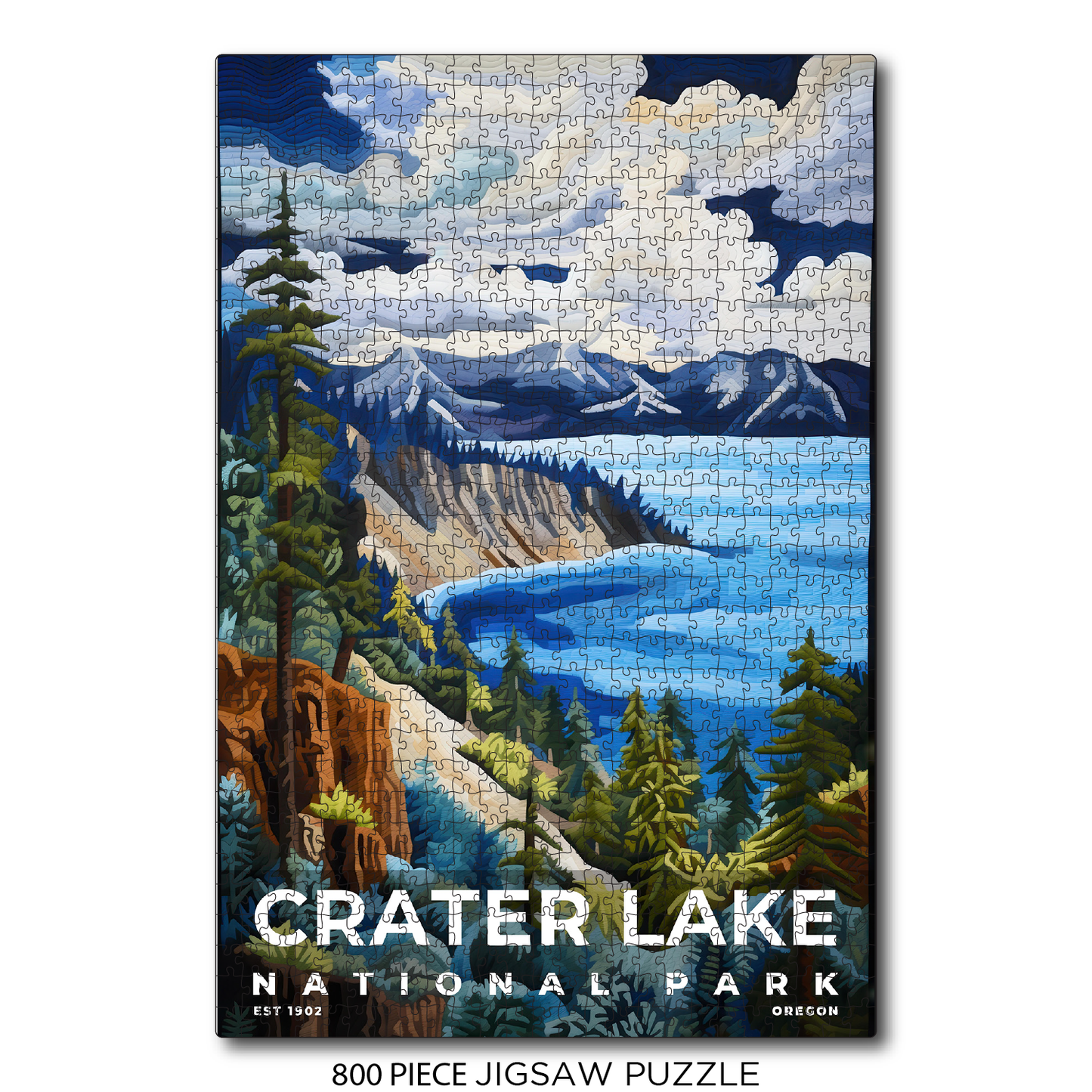 Crater Lake National Park - Quilted
